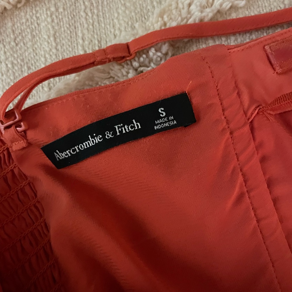Abercrombie & Fitch Strapless Coral Dress - Picture 4 of 4
